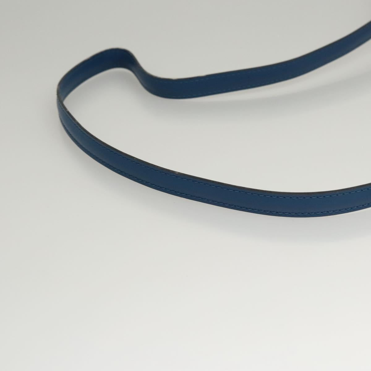 LOUIS VUITTON Epi Trocadero 23 Shoulder Bag Blue M52305 LV Auth ep8165