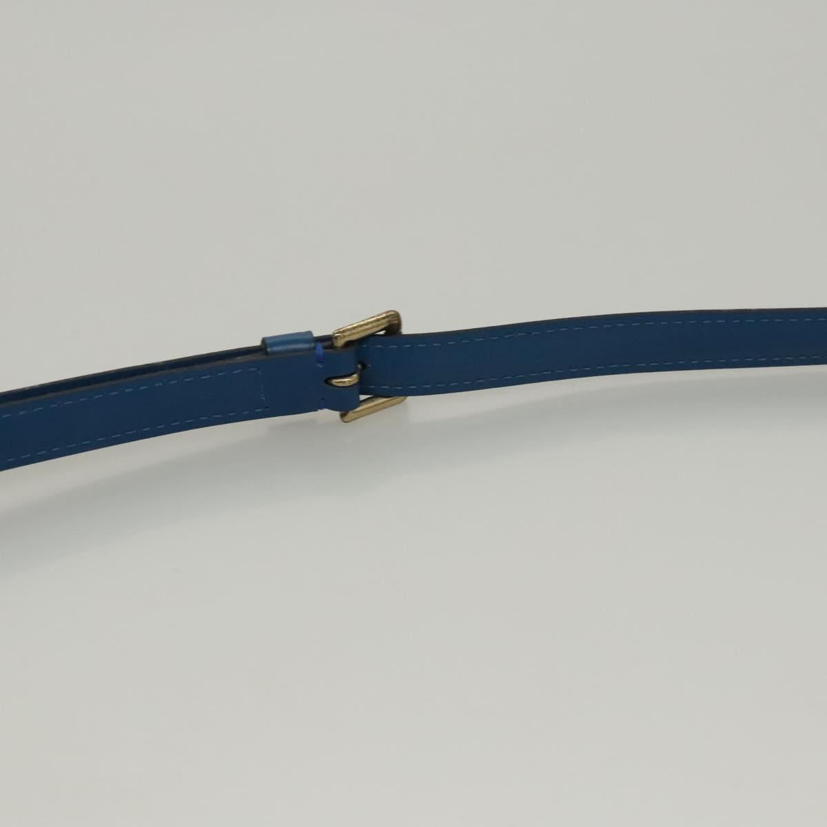 LOUIS VUITTON Epi Trocadero 23 Shoulder Bag Blue M52305 LV Auth ep8165