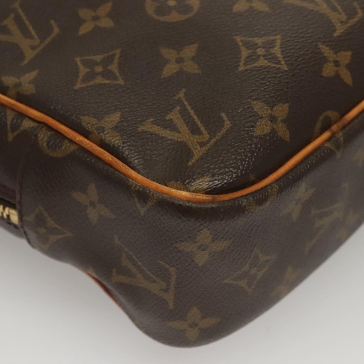 LOUIS VUITTON Monogram Porte Documents Pegas Hand Bag M53343 LV Auth ep8174