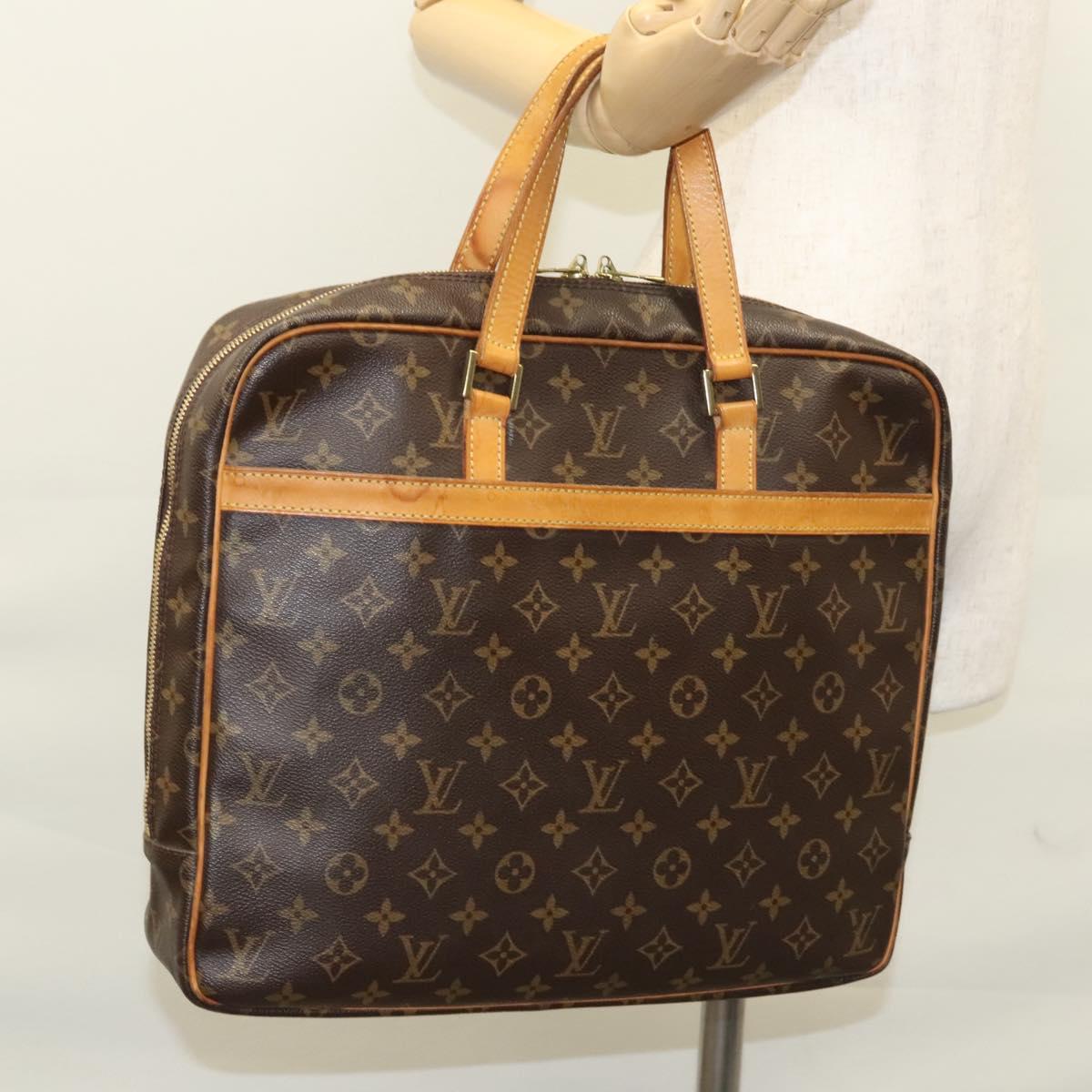 LOUIS VUITTON Monogram Porte Documents Pegas Hand Bag M53343 LV Auth ep8174