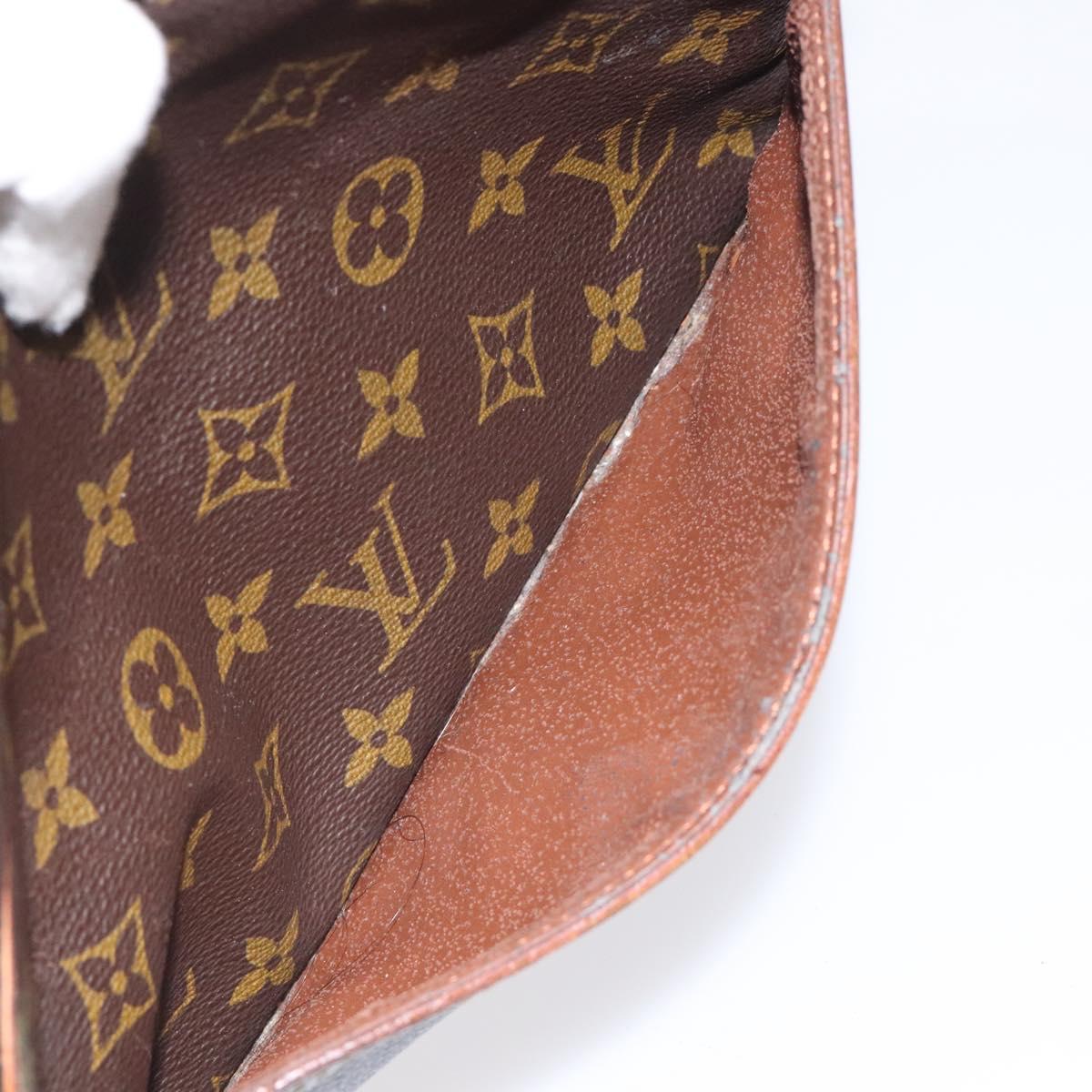 LOUIS VUITTON Monogram Compiegne 23 Clutch Bag M51847 LV Auth ep8179