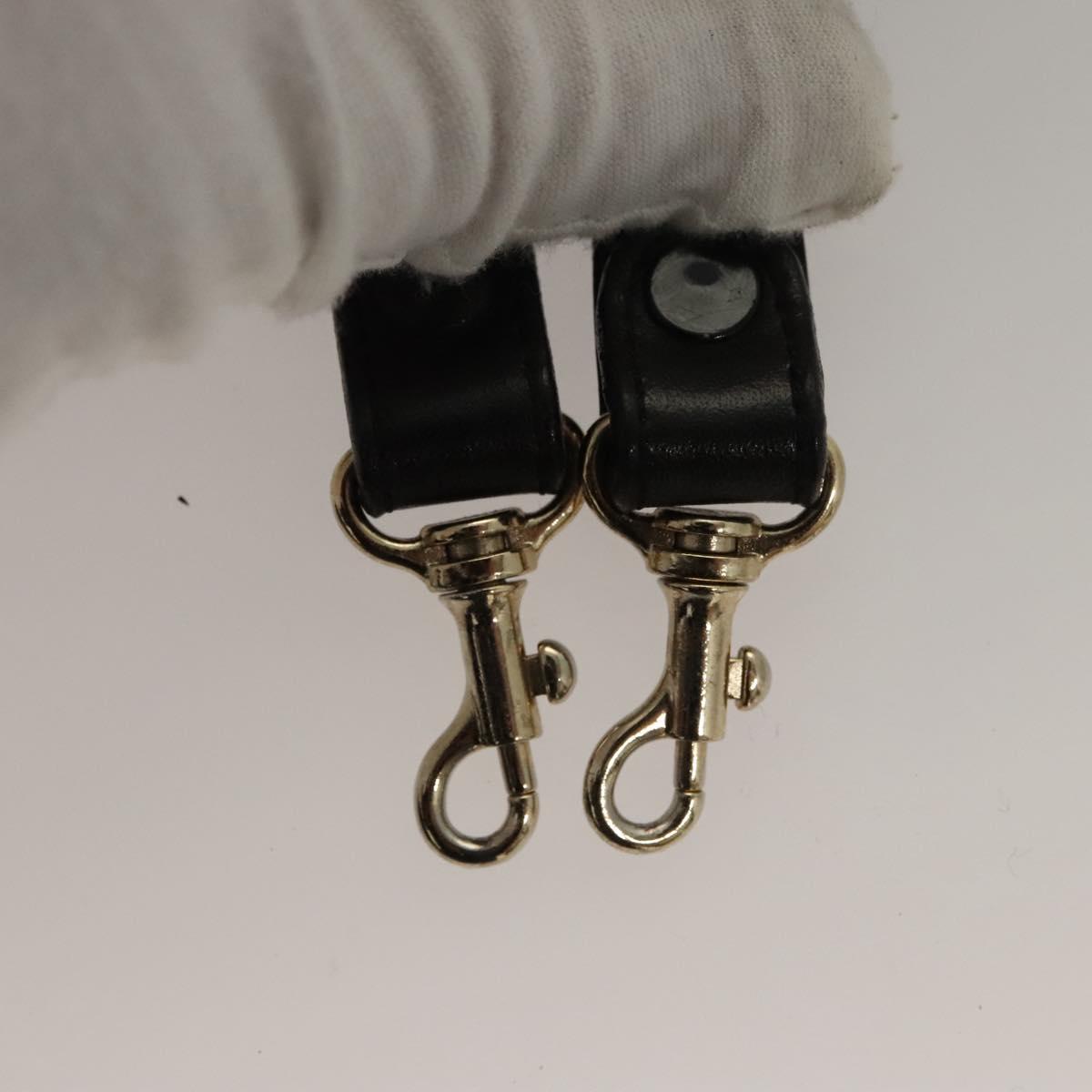 Burberrys Hand Bag Leather 2way Black Auth ep8214