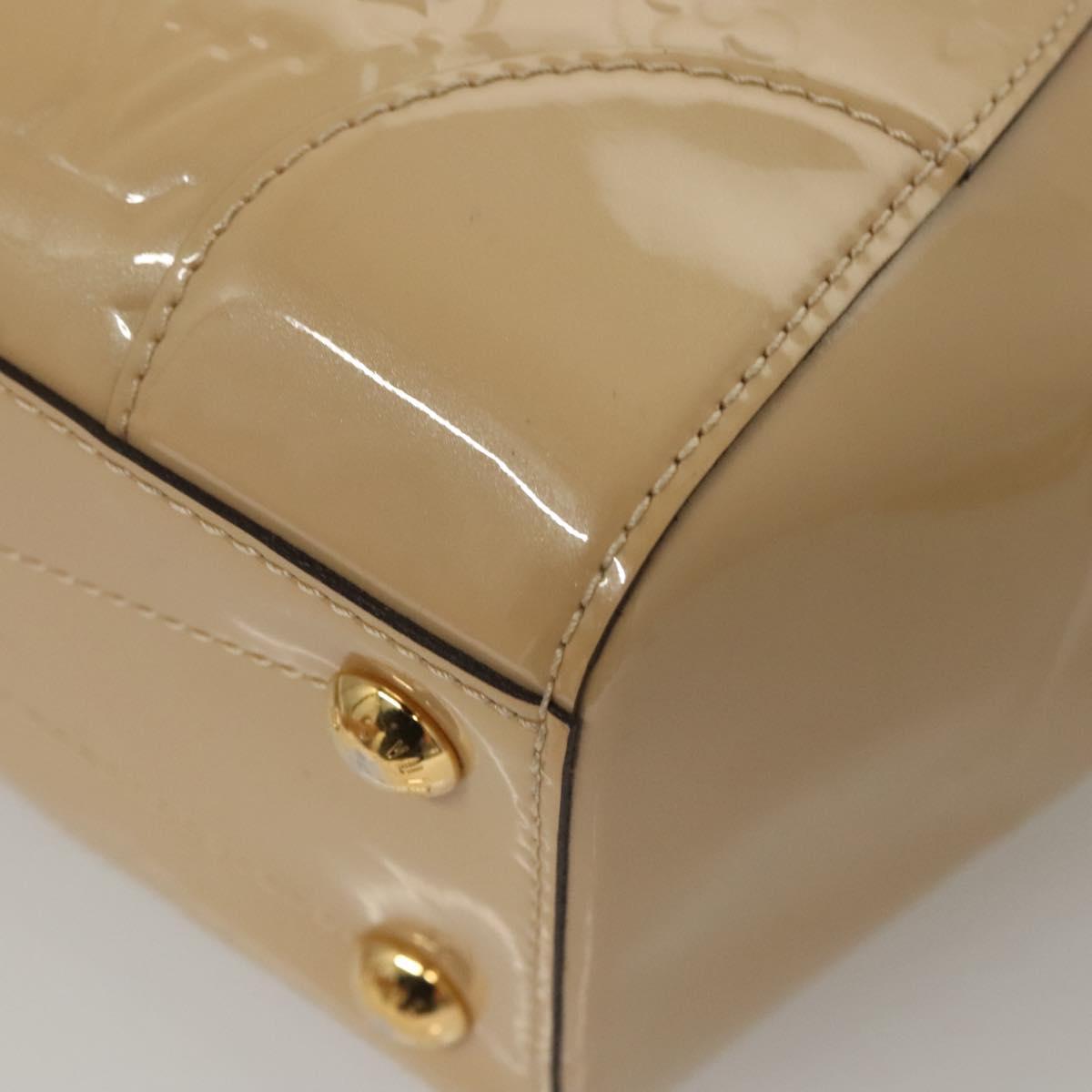 LOUIS VUITTON Monogram Vernis Santa Monica Hand Bag Dunne M50421 LV Auth ep8238