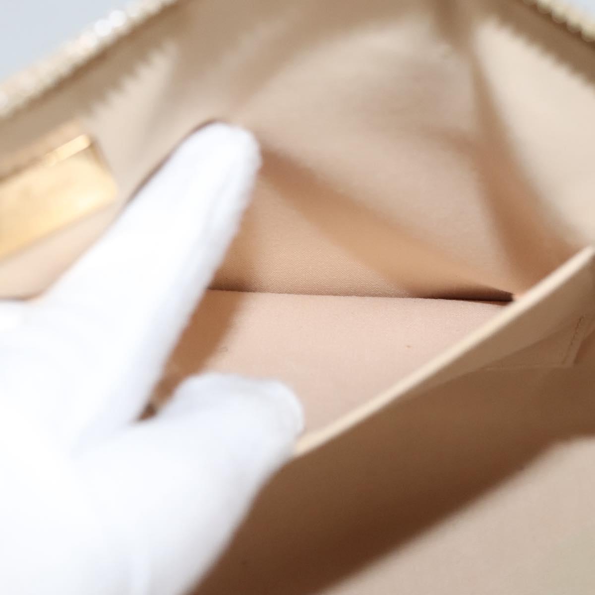 LOUIS VUITTON Monogram Vernis Santa Monica Hand Bag Dunne M50421 LV Auth ep8238