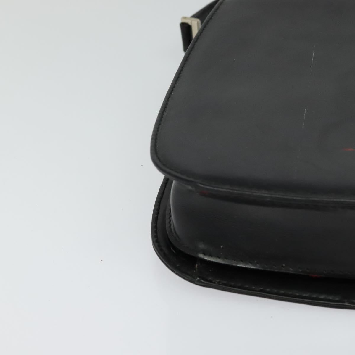 GUCCI Hand Bag Leather Black 001 2046 1719 Auth ep8304