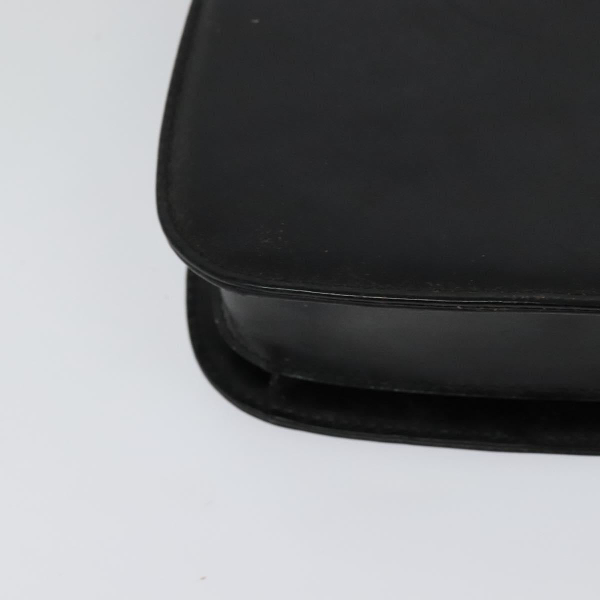 GUCCI Hand Bag Leather Black 001 2046 1719 Auth ep8304