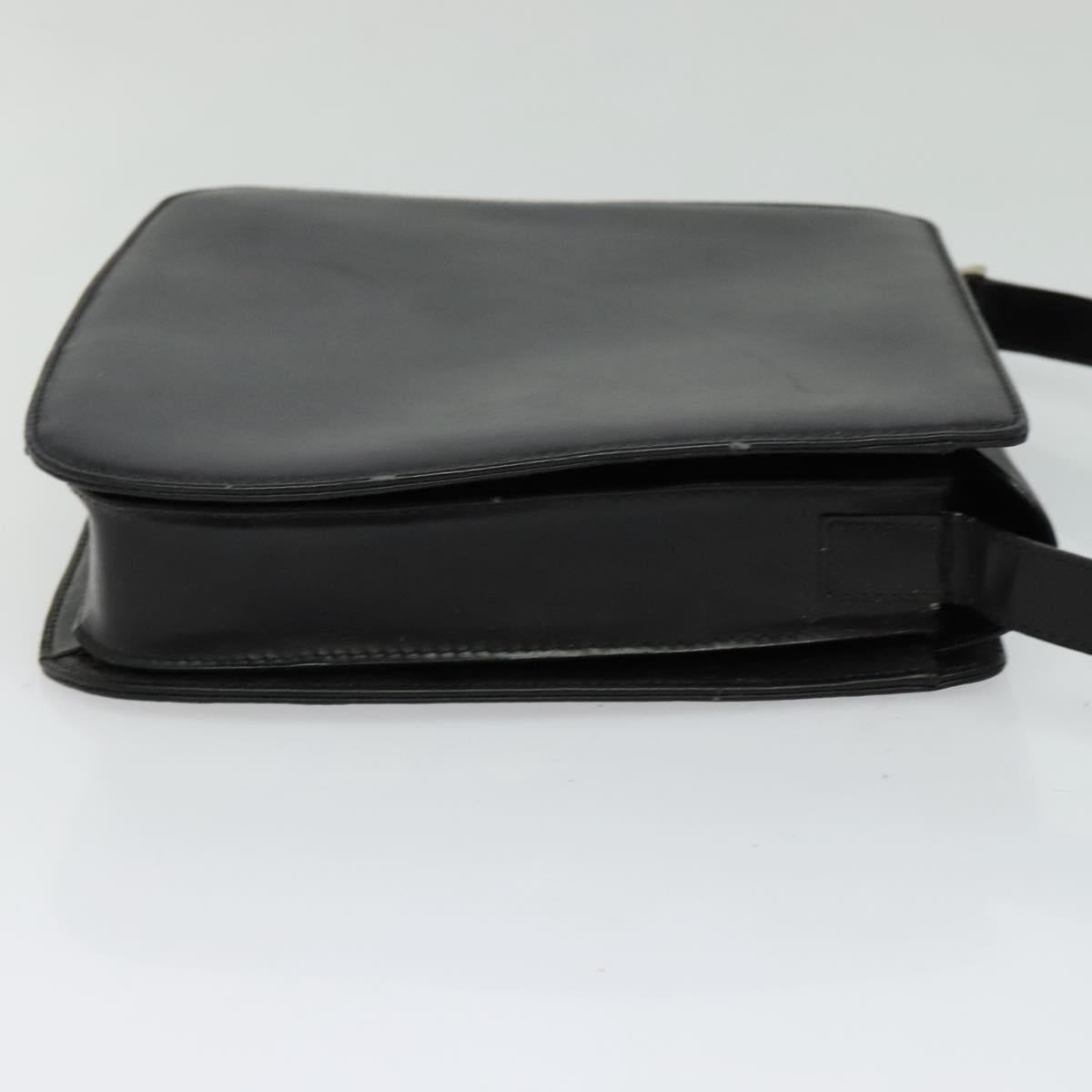 GUCCI Hand Bag Leather Black 001 2046 1719 Auth ep8304