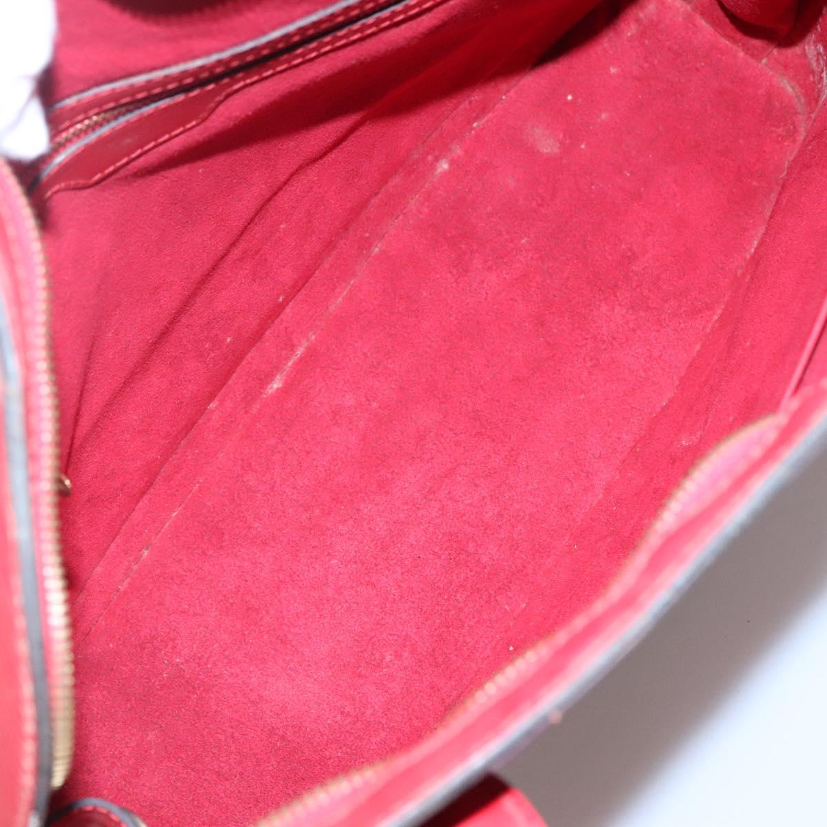 LOUIS VUITTON Epi Lussac Shoulder Bag Red M52287 LV Auth ep8305