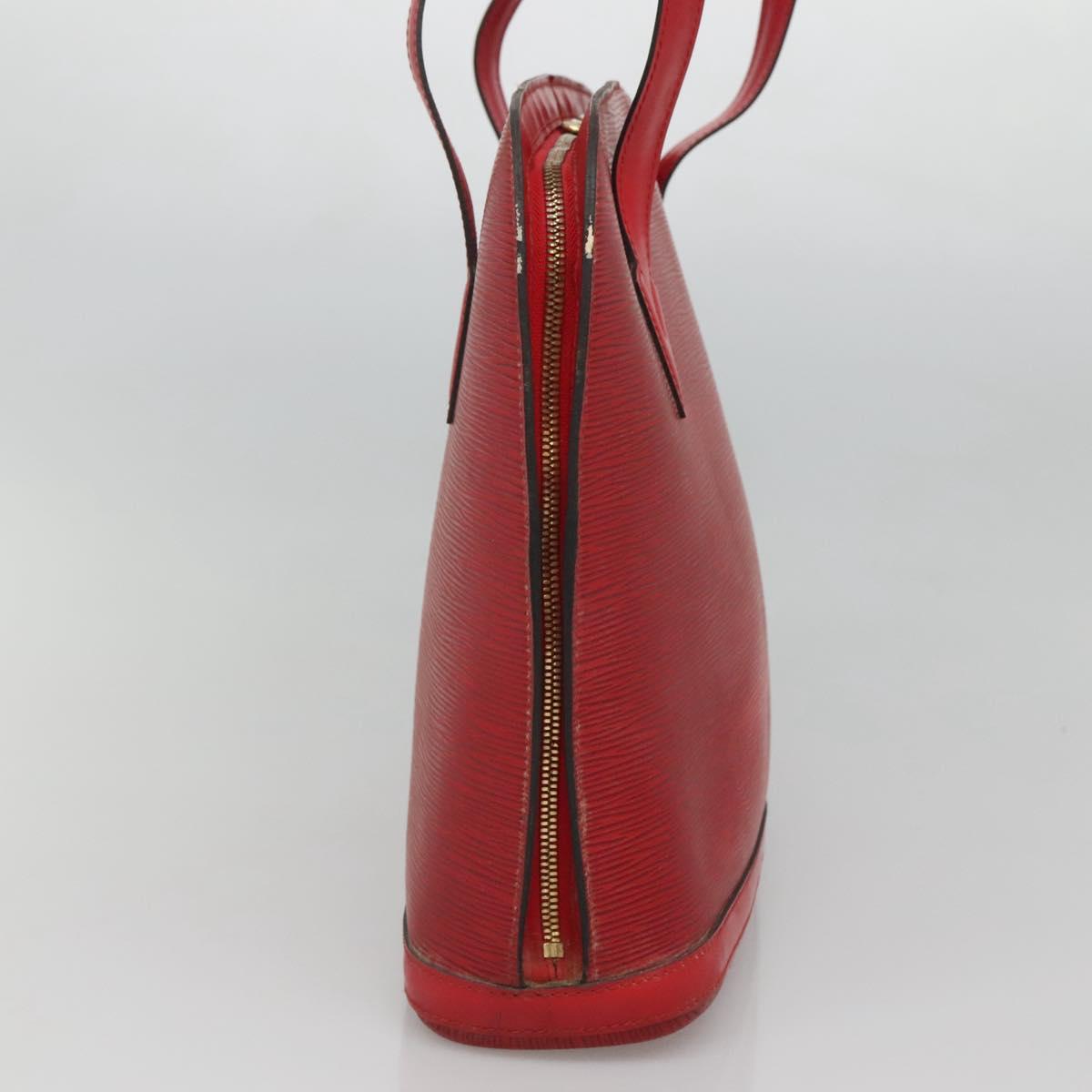 LOUIS VUITTON Epi Lussac Shoulder Bag Red M52287 LV Auth ep8305