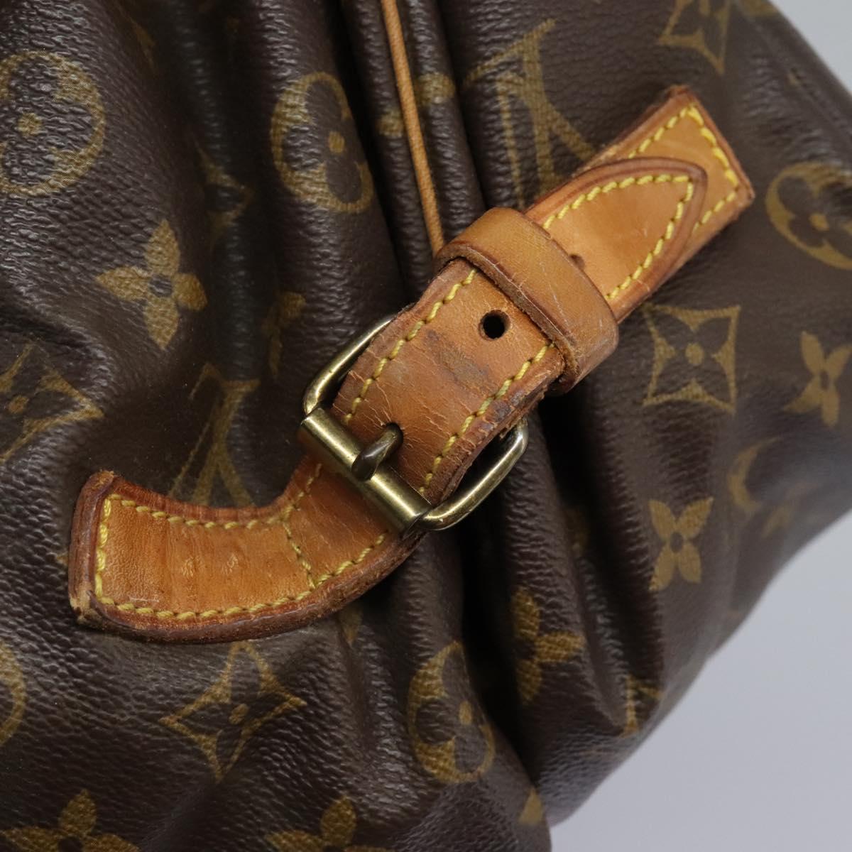 LOUIS VUITTON Monogram Saumur 35 Shoulder Bag M42254 LV Auth ep8310