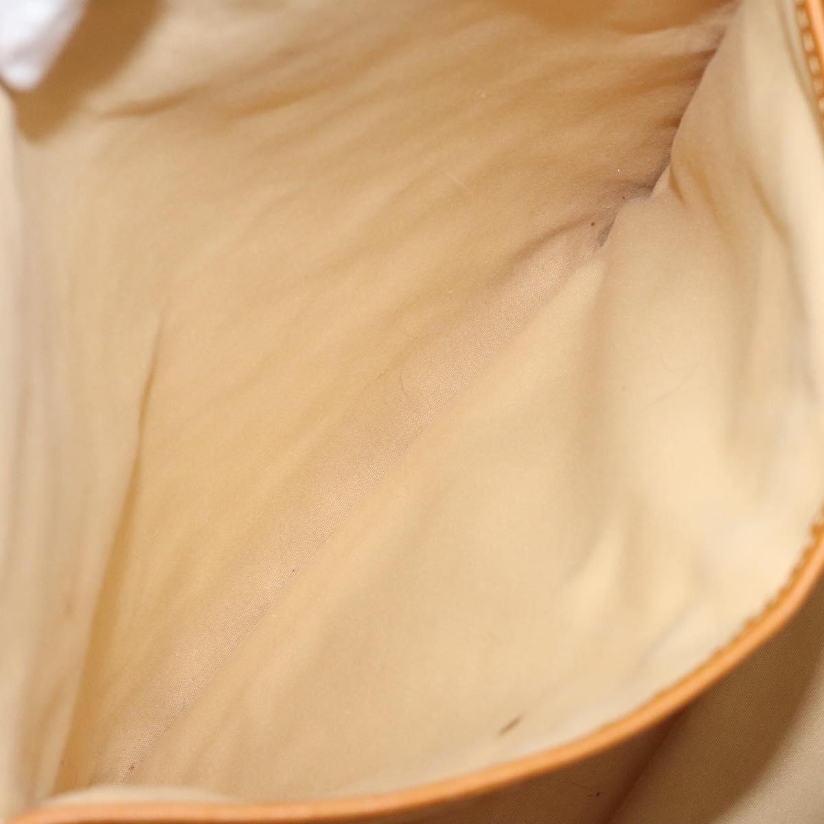 LOUIS VUITTON Monogram Mini Lucille GM Tote Bag Beige M92683 LV Auth ep8323