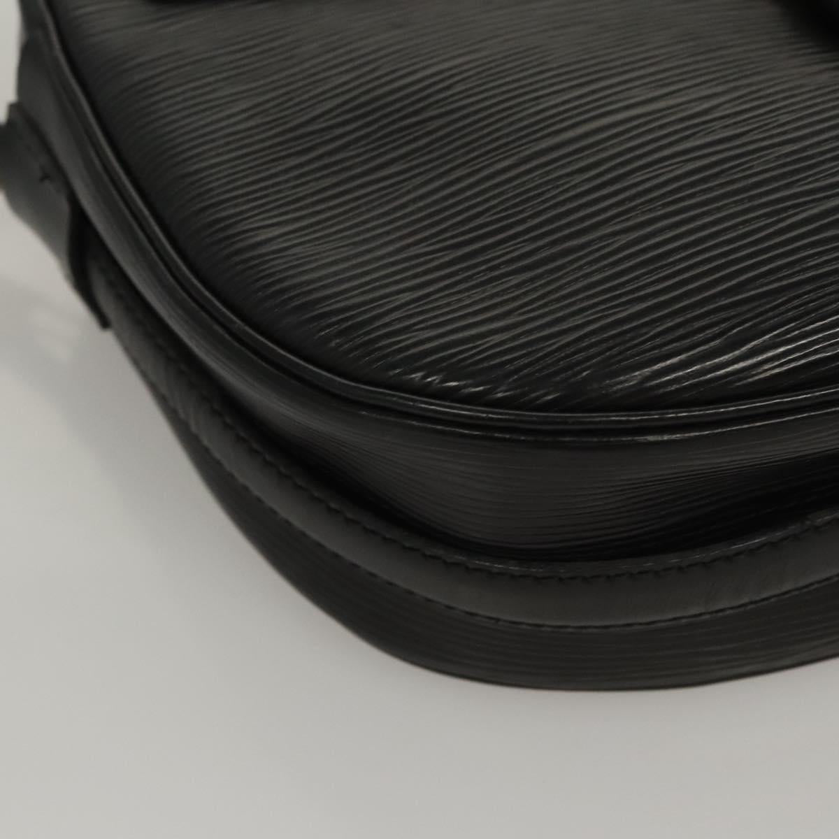 LOUIS VUITTON Epi Jeune Fille MM Shoulder Bag Black M52152 LV Auth ep8330