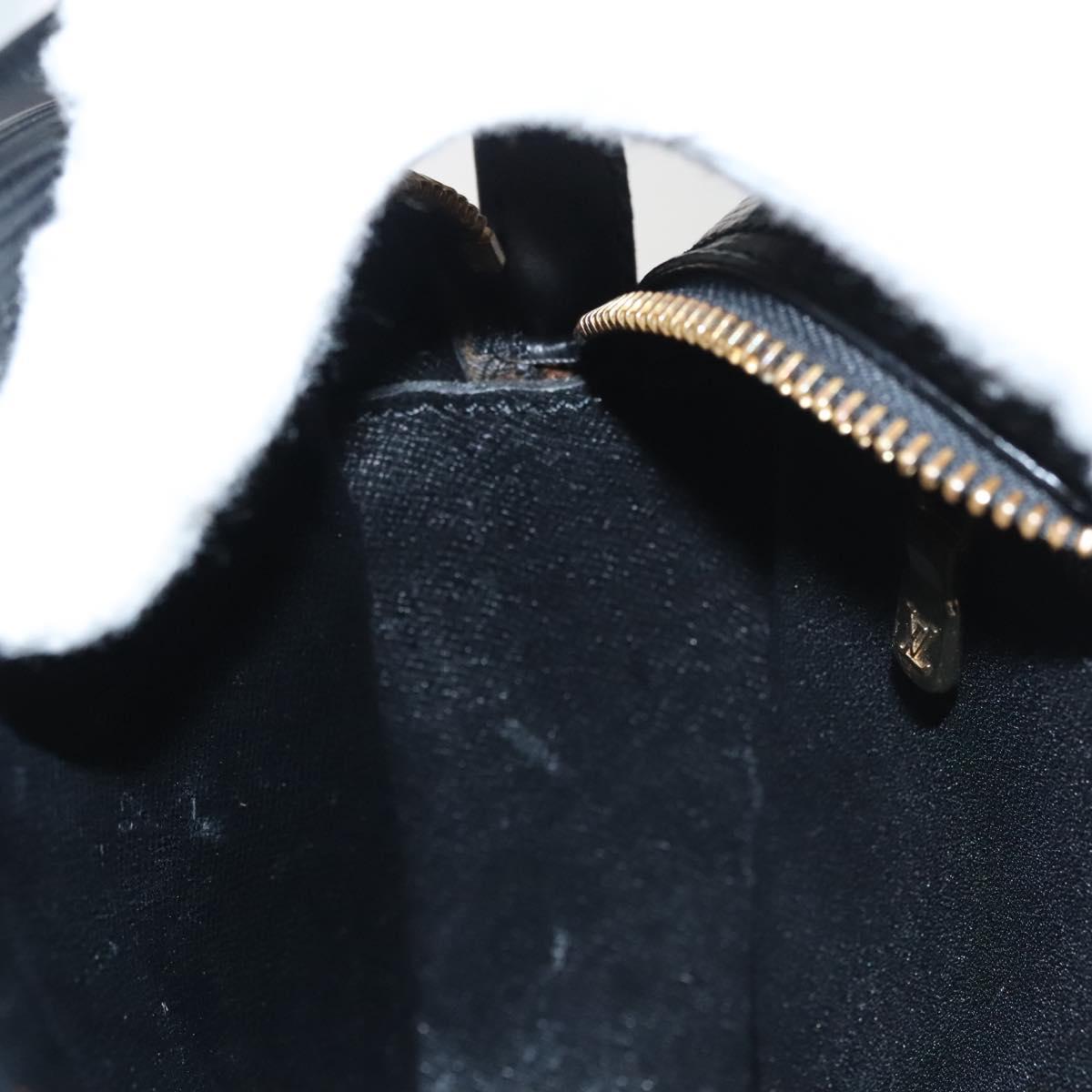 LOUIS VUITTON Epi Jeune Fille MM Shoulder Bag Black M52152 LV Auth ep8330