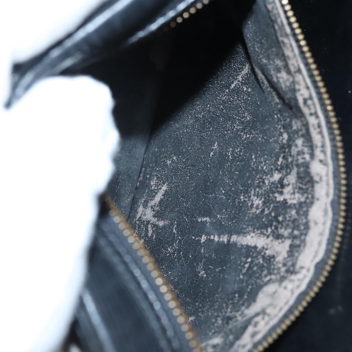 LOUIS VUITTON Epi Jeune Fille MM Shoulder Bag Black M52152 LV Auth ep8330