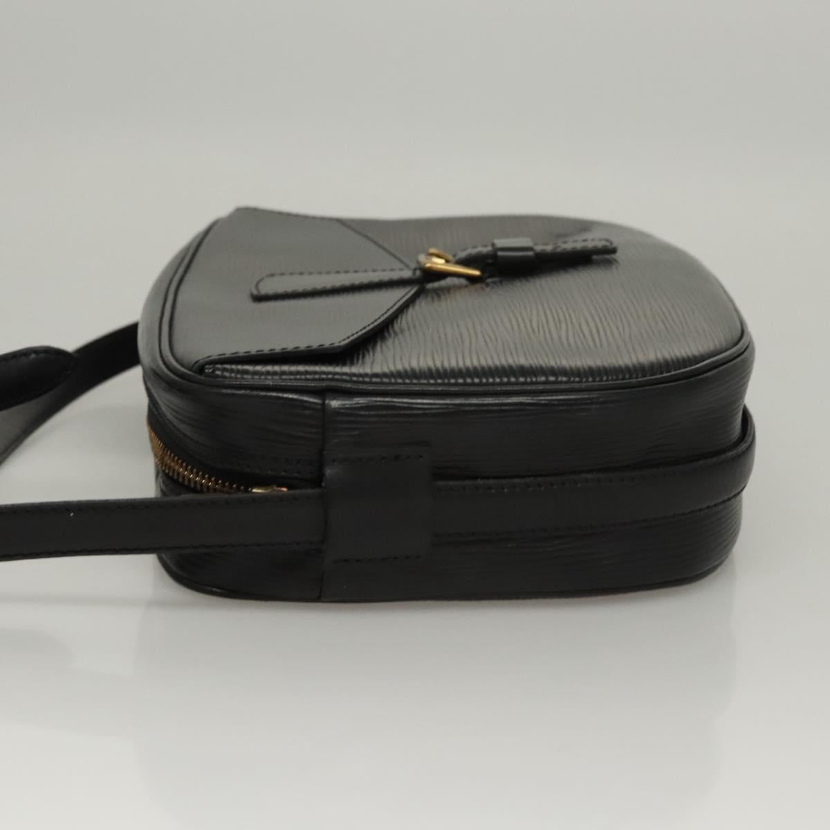 LOUIS VUITTON Epi Jeune Fille MM Shoulder Bag Black M52152 LV Auth ep8330