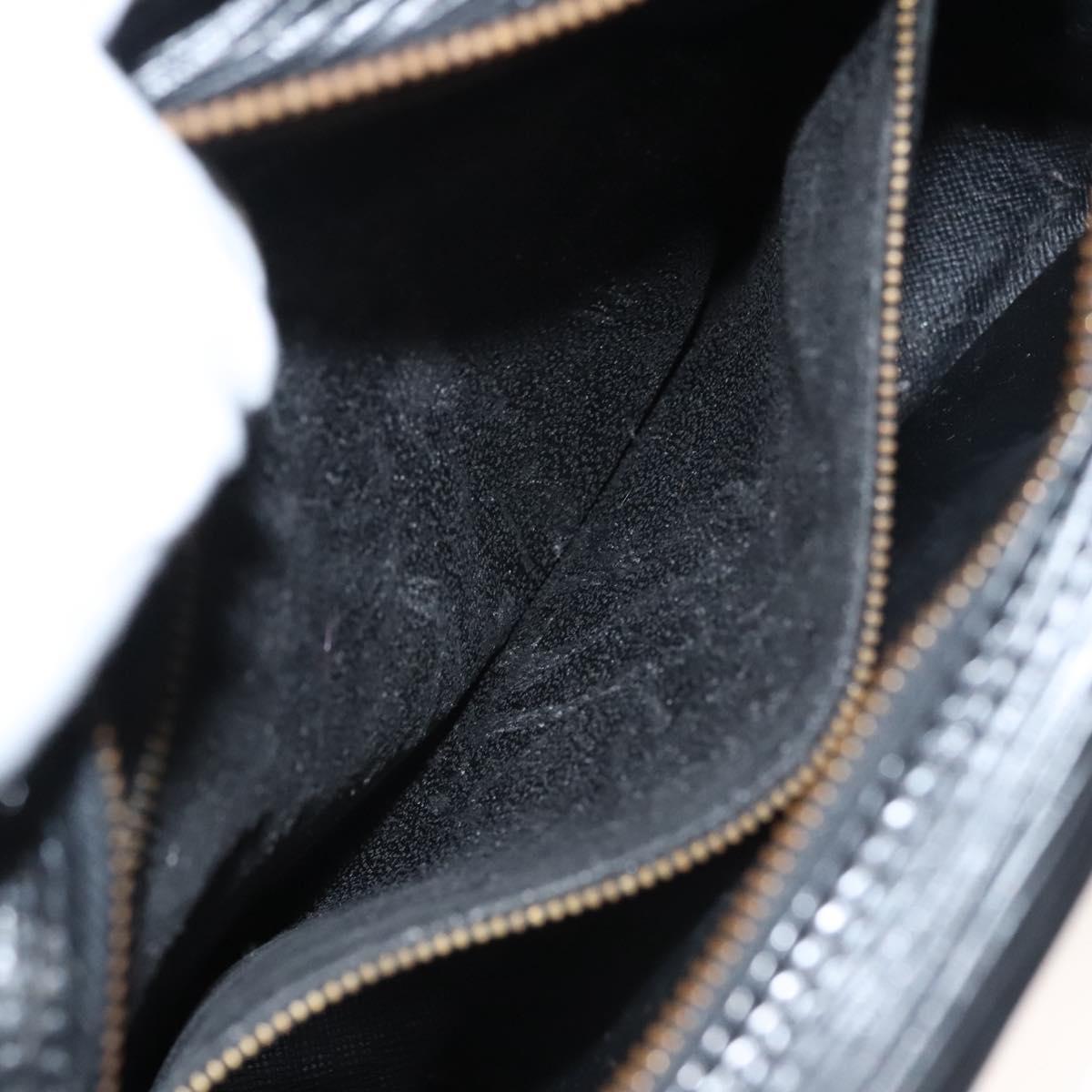 LOUIS VUITTON Epi Jeune Fille MM Shoulder Bag Black M52152 LV Auth ep8347