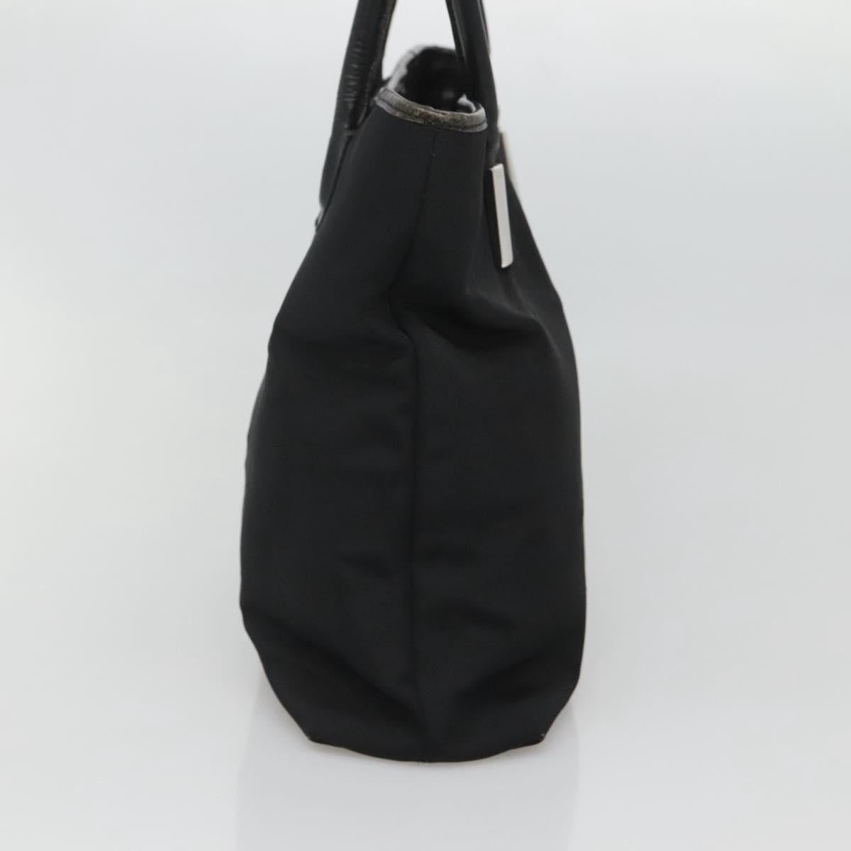 GUCCI Hand Bag Nylon Black 002 2123 0457 Auth ep8422