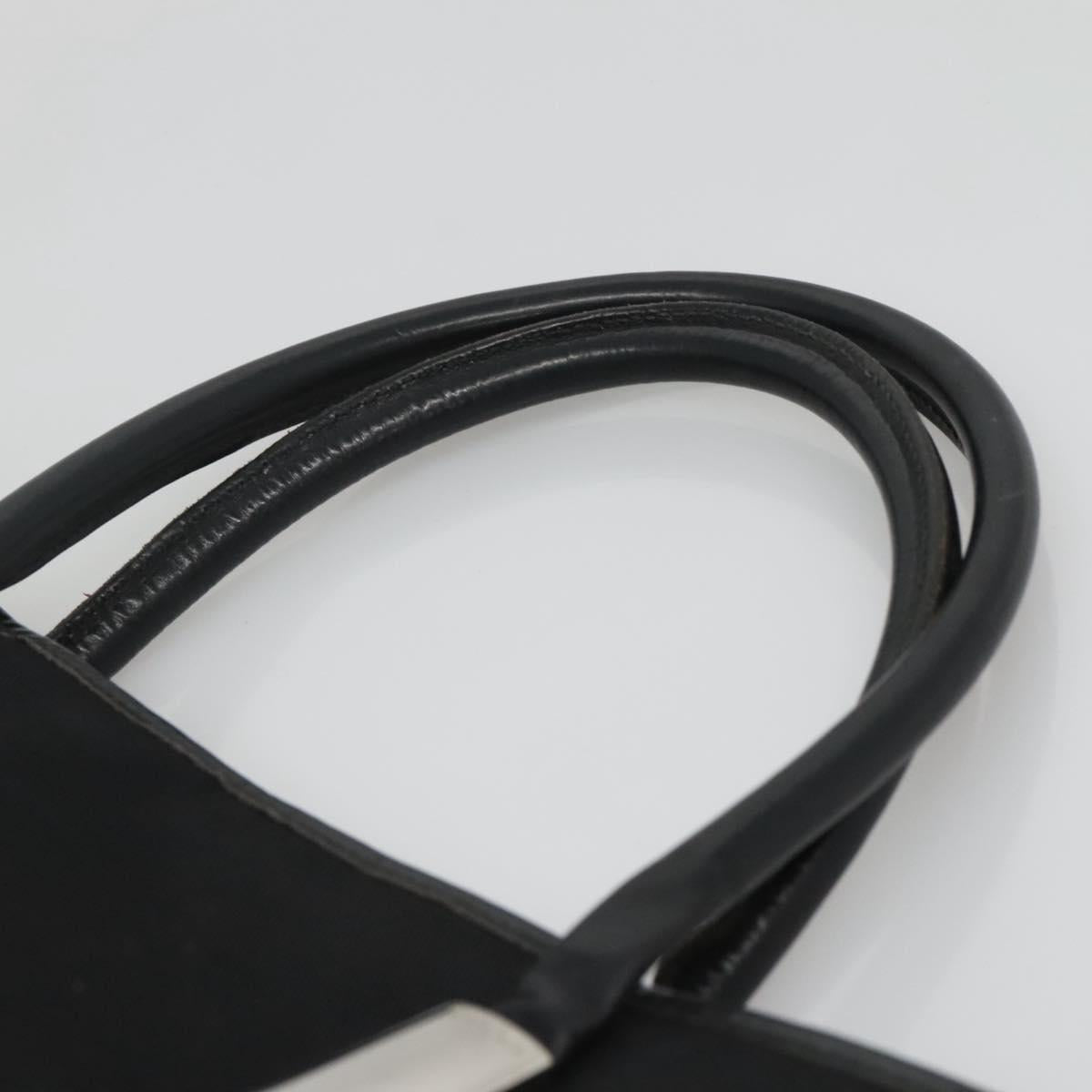 GUCCI Hand Bag Nylon Black 002 2123 0457 Auth ep8422