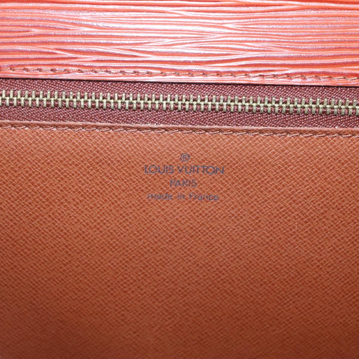 LOUIS VUITTON Epi Monceau 28 Hand Bag Brown M52123 LV Auth ep8444