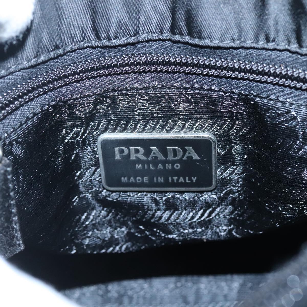 PRADA Hand Bag Nylon plastic Auth ep8556