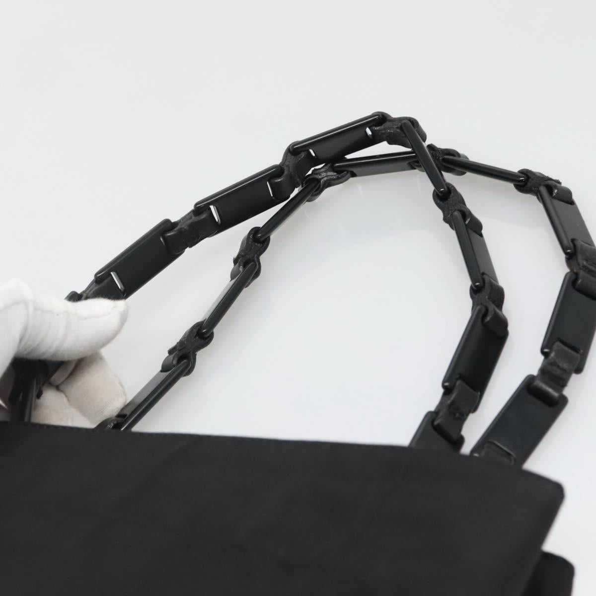PRADA Hand Bag Nylon plastic Auth ep8556