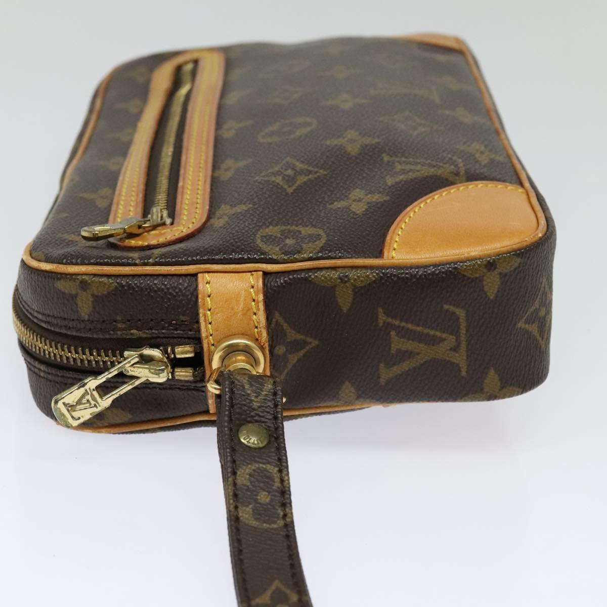 LOUIS VUITTON Monogram Marly Dragonne GM Clutch Bag M51825 LV Auth ep8690