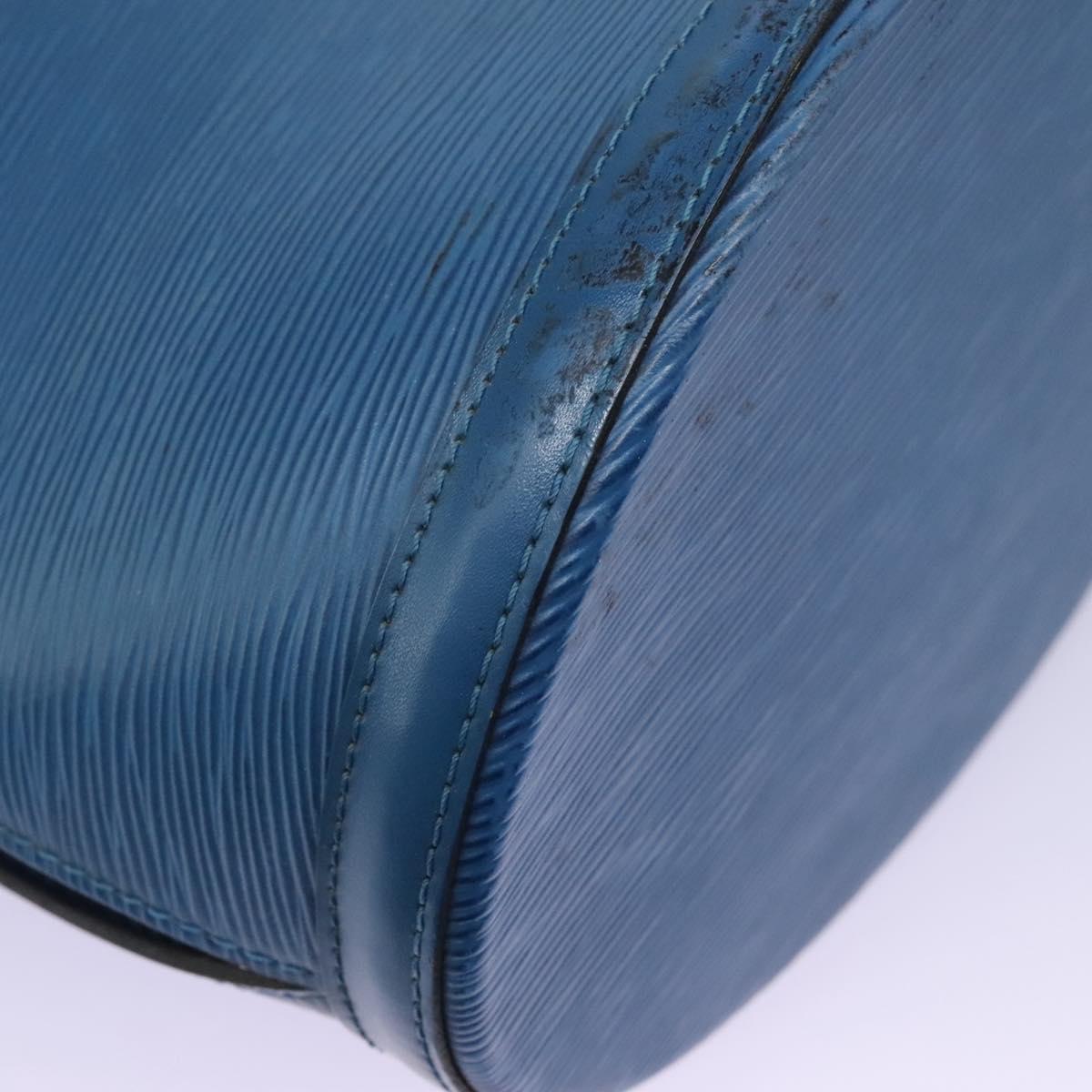 LOUIS VUITTON Epi Cluny Shoulder Bag Blue M52255 LV Auth ep8716