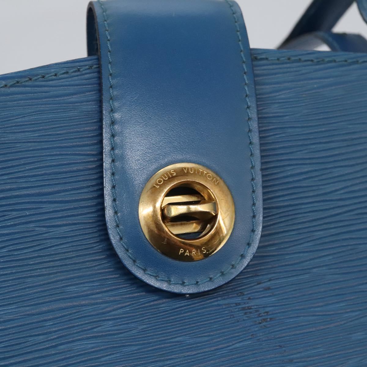 LOUIS VUITTON Epi Cluny Shoulder Bag Blue M52255 LV Auth ep8716