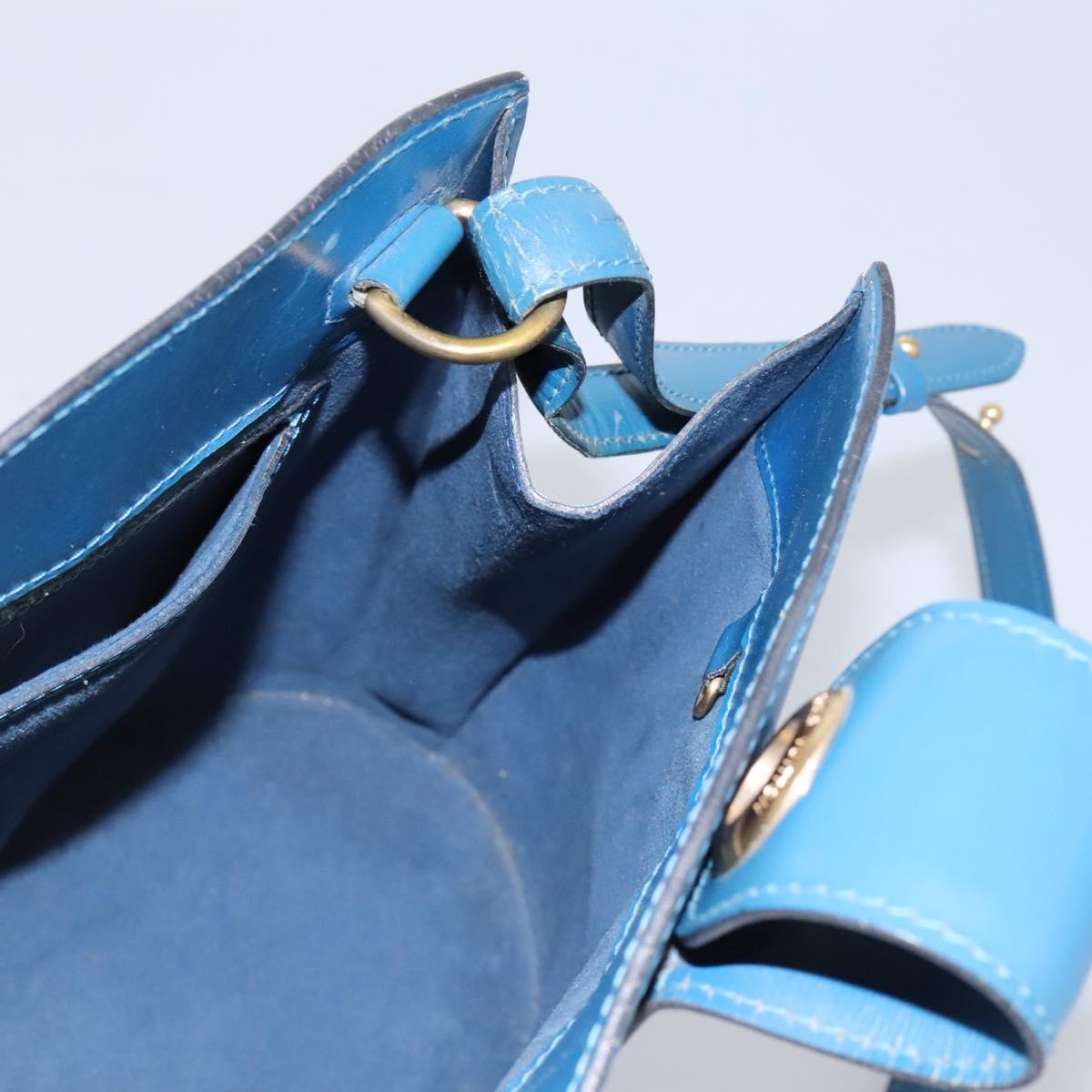 LOUIS VUITTON Epi Cluny Shoulder Bag Blue M52255 LV Auth ep8716