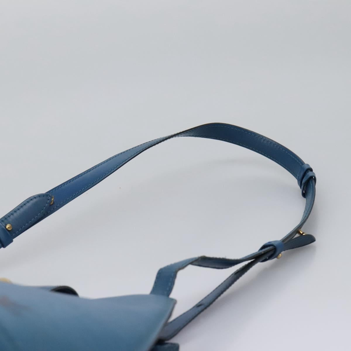 LOUIS VUITTON Epi Cluny Shoulder Bag Blue M52255 LV Auth ep8716