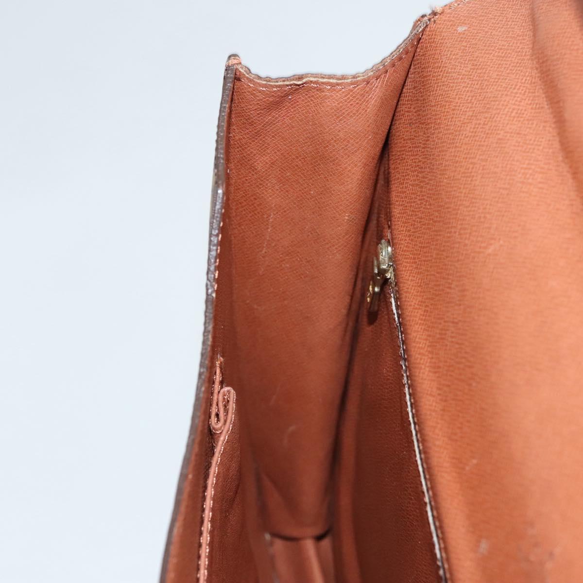 LOUIS VUITTON Monogram Porte Documents Bandouliere Bag M53338 Auth ep8745