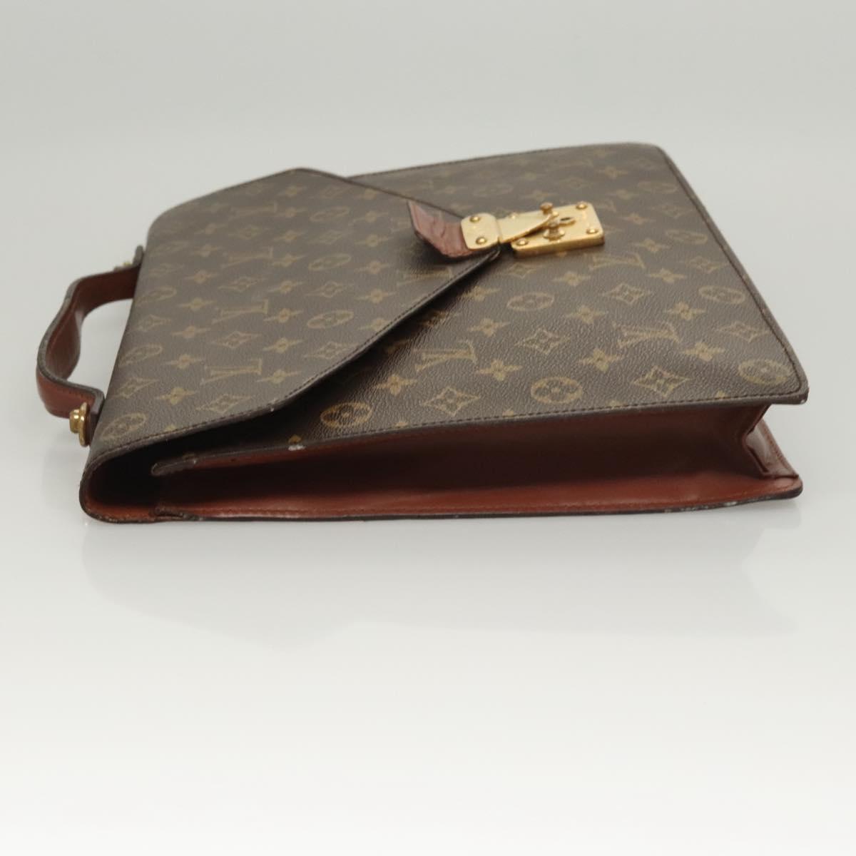 LOUIS VUITTON Monogram Porte Documents Bandouliere Bag M53338 Auth ep8745