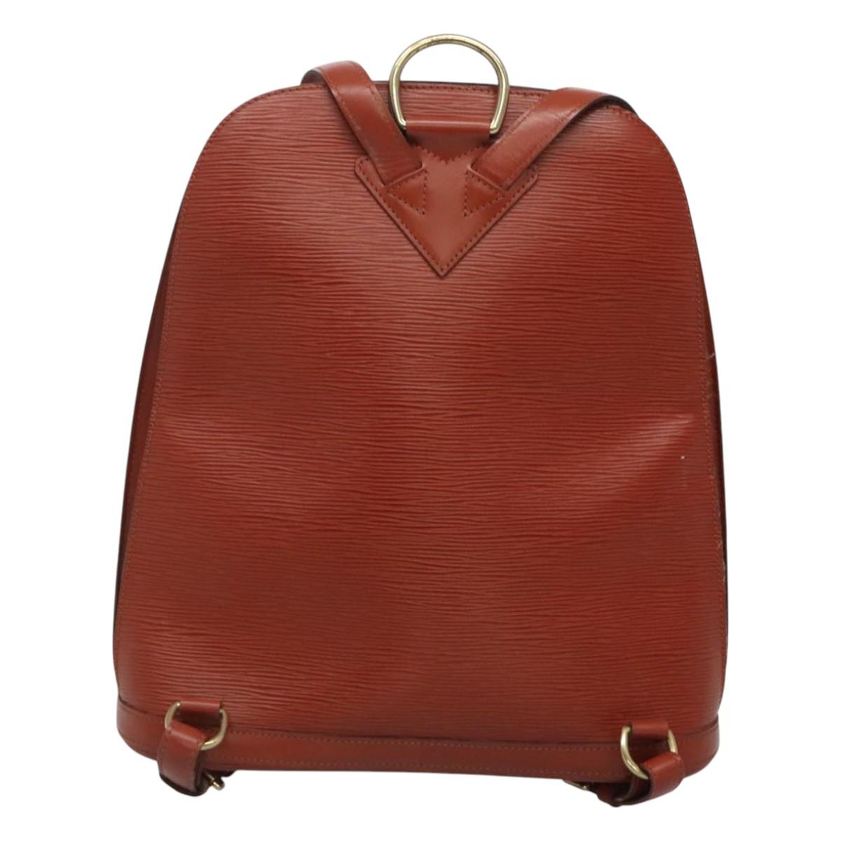 LOUIS VUITTON Epi Coblanc Shoulder Bag Brown M52293 LV Auth ep8757
