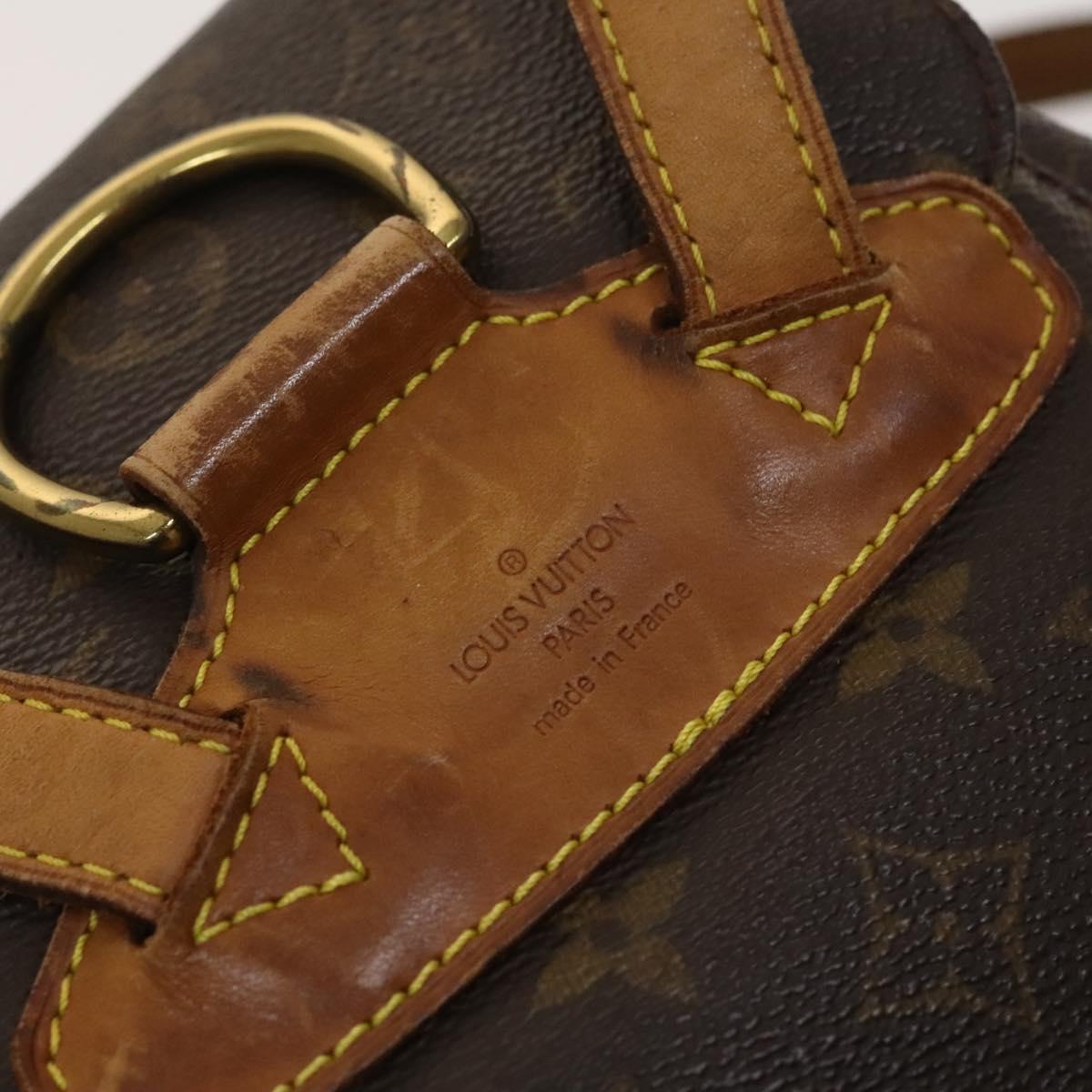 LOUIS VUITTON Monogram Montsouris MM Backpack M51136 LV Auth ep8786