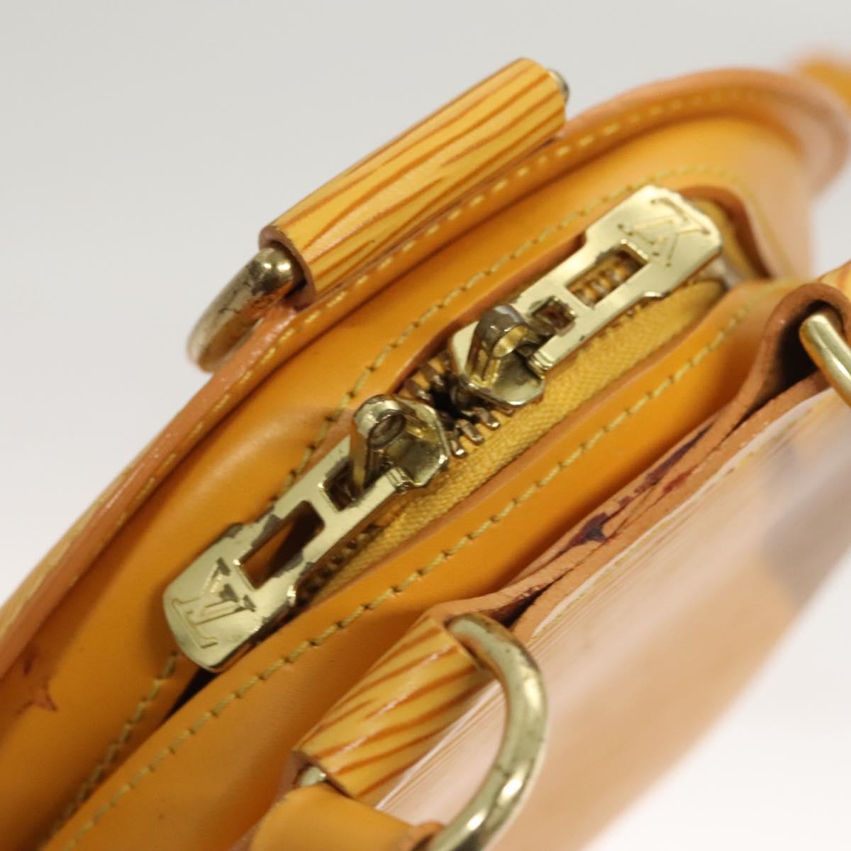 LOUIS VUITTON Epi Mabillon Backpack Yellow M52239 LV Auth ep8801