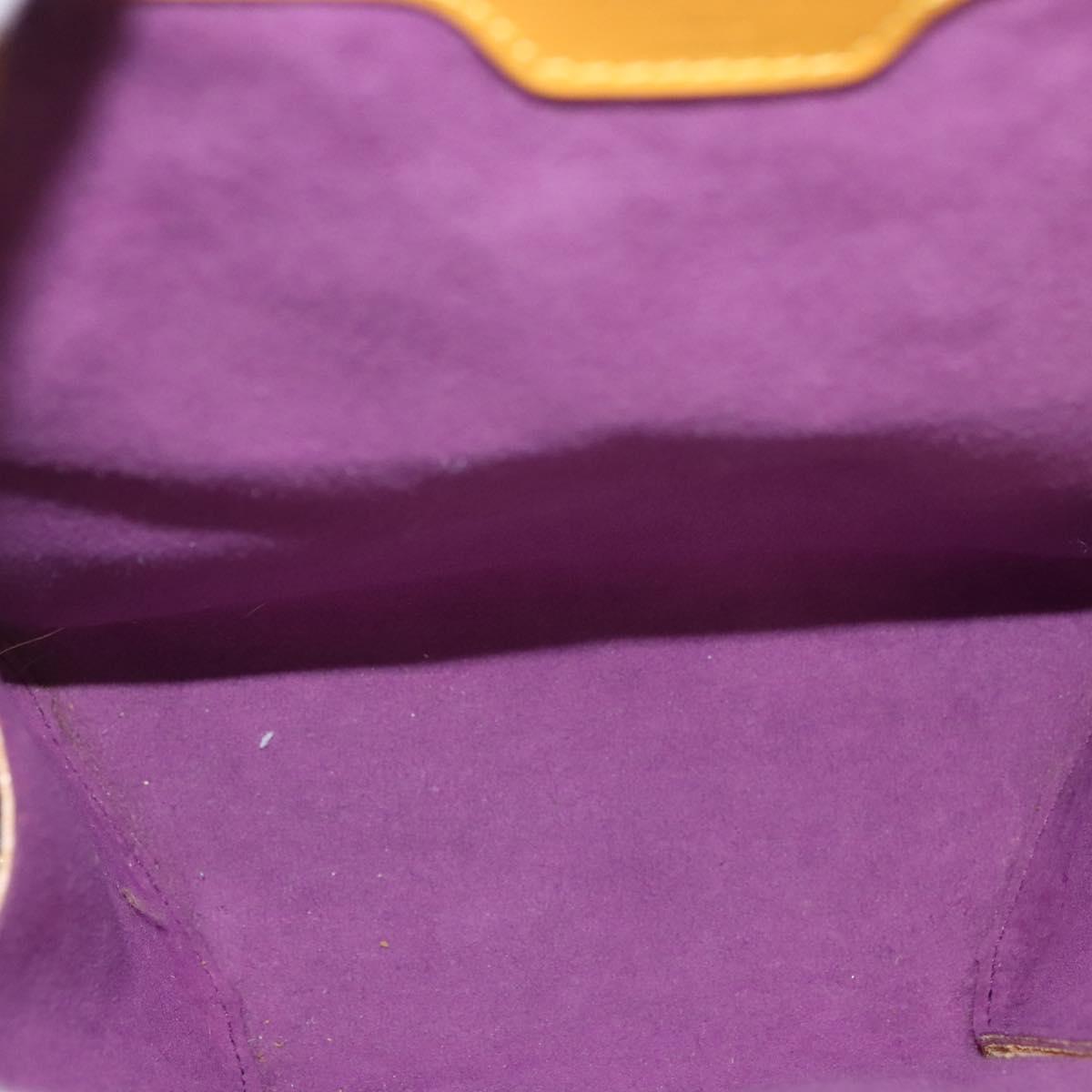 LOUIS VUITTON Epi Mabillon Backpack Yellow M52239 LV Auth ep8801