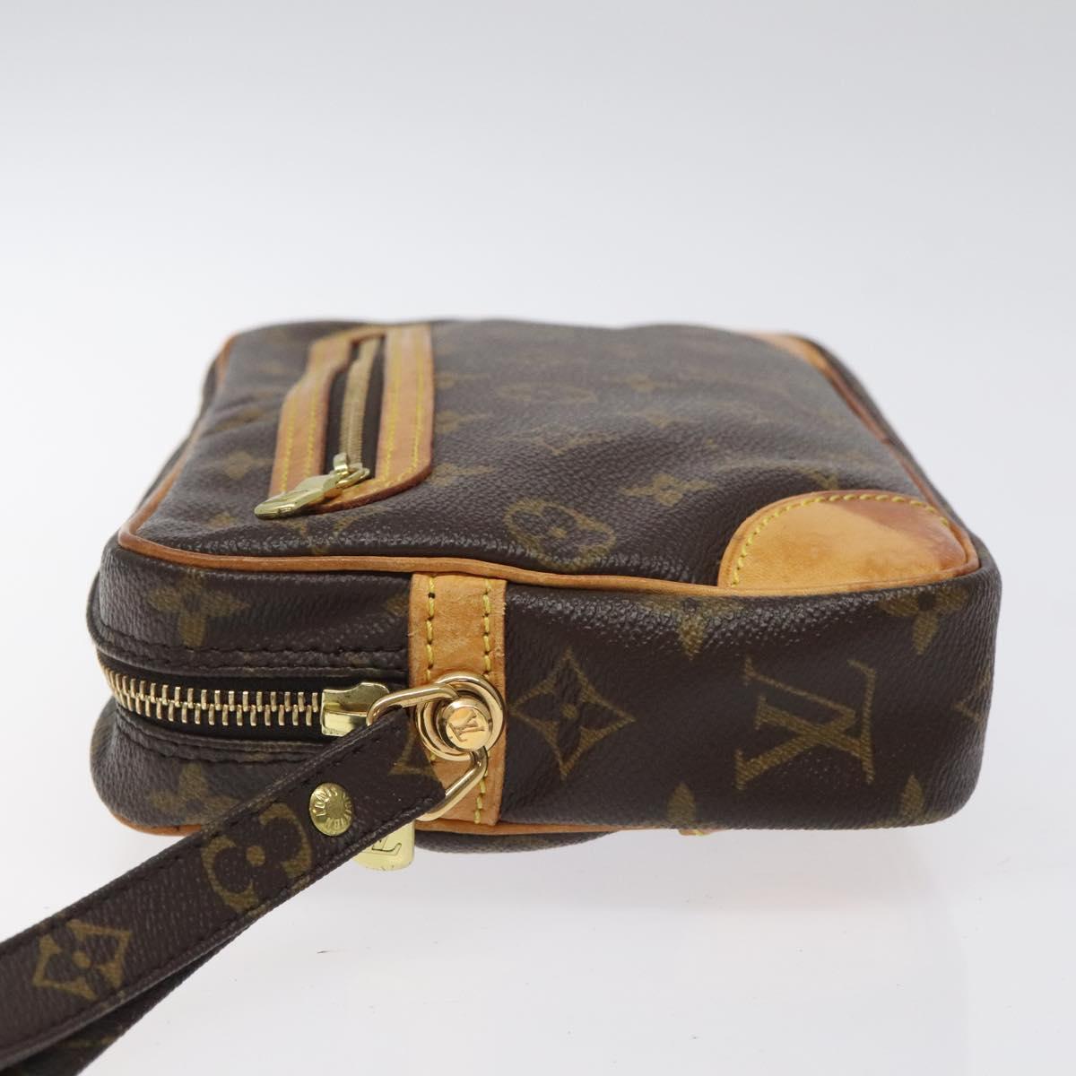 LOUIS VUITTON Monogram Marly Dragonne GM Clutch Bag M51825 LV Auth ep8802