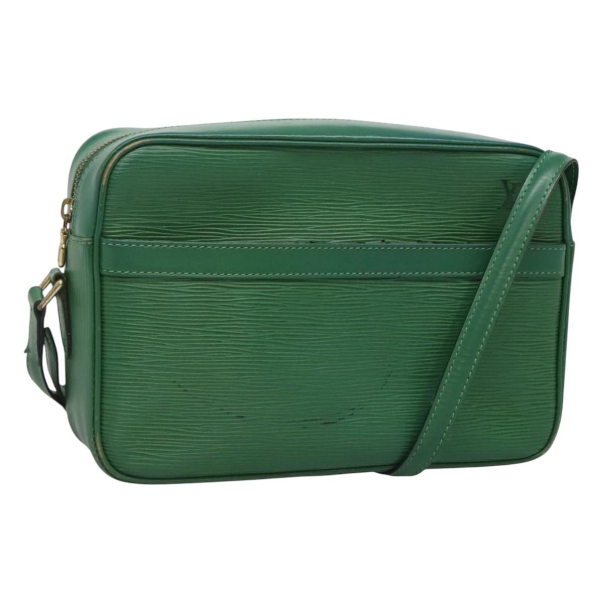 LOUIS VUITTON Epi Trocadero 27 Shoulder Bag Green M52314 LV Auth ep8814