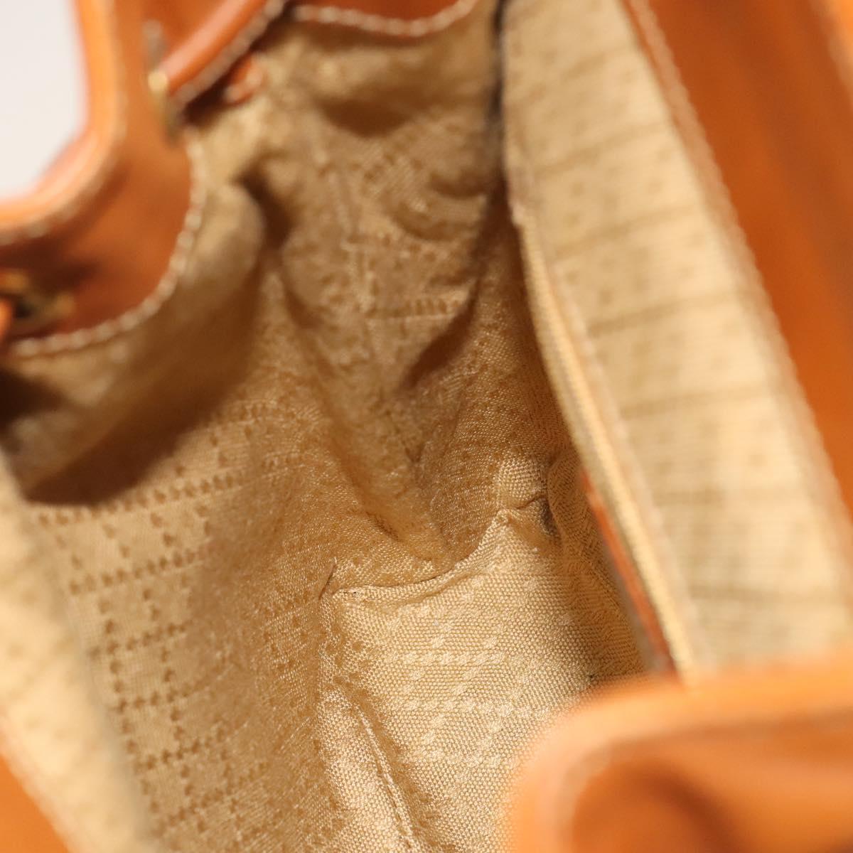 GUCCI Bamboo Backpack Leather Brown Gold 003 1956 0030 Auth ep8855