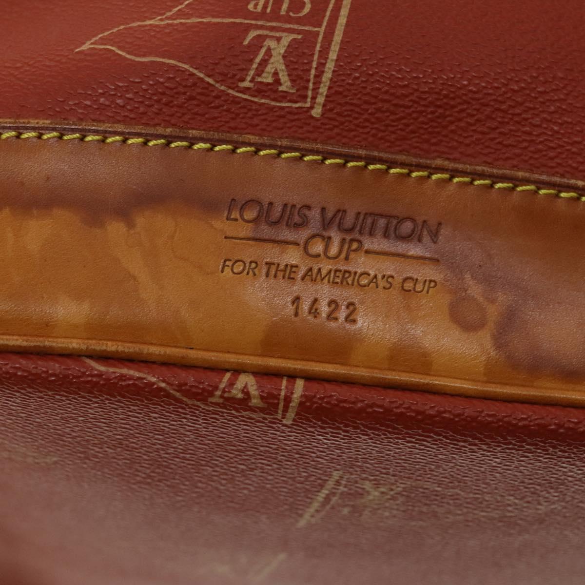 LOUIS VUITTON LV Cup Saint Tropez Shoulder Bag Red M80026 LV Auth ep8882