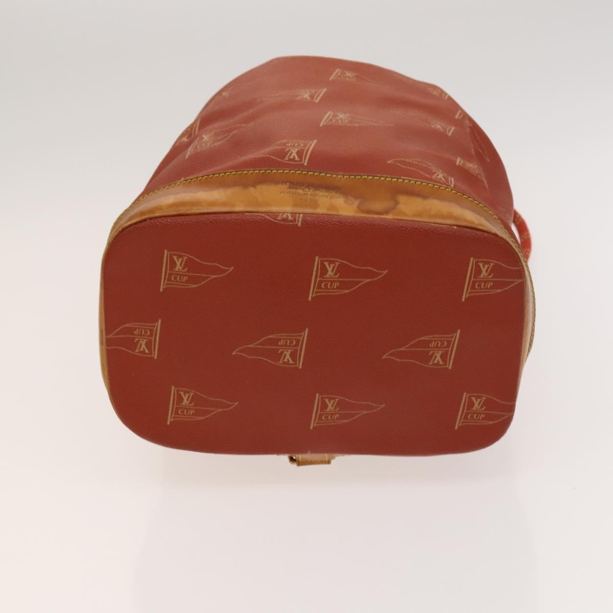 LOUIS VUITTON LV Cup Saint Tropez Shoulder Bag Red M80026 LV Auth ep8882
