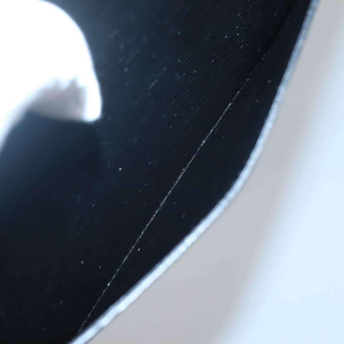 LOUIS VUITTON Epi Pochette Homme Clutch Bag Black Noir M52522 LV Auth ep8903