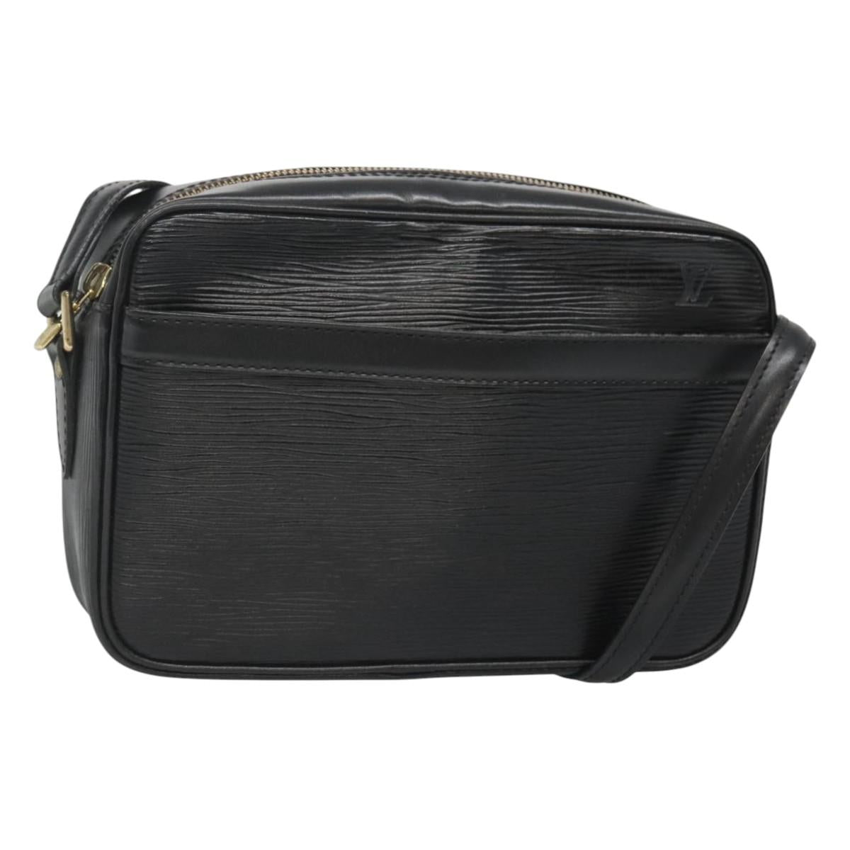 LOUIS VUITTON Epi Trocadero 23 Shoulder Bag Black M52302 LV Auth ep9012