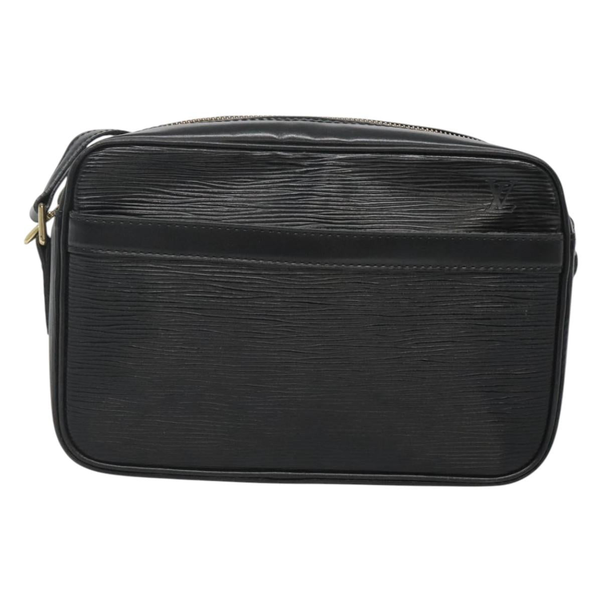 LOUIS VUITTON Epi Trocadero 23 Shoulder Bag Black M52302 LV Auth ep9012