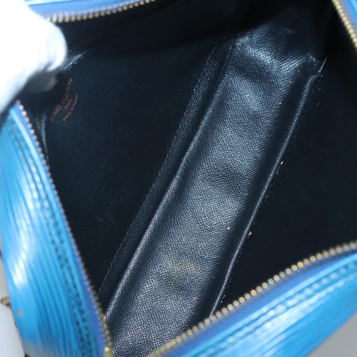 LOUIS VUITTON Epi Trocadero 23 Shoulder Bag Blue M52305 LV Auth ep9014