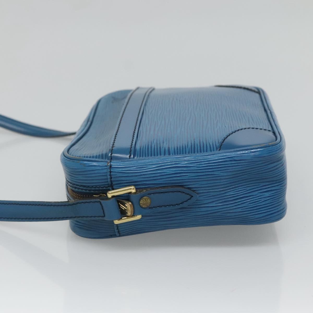 LOUIS VUITTON Epi Trocadero 23 Shoulder Bag Blue M52305 LV Auth ep9014