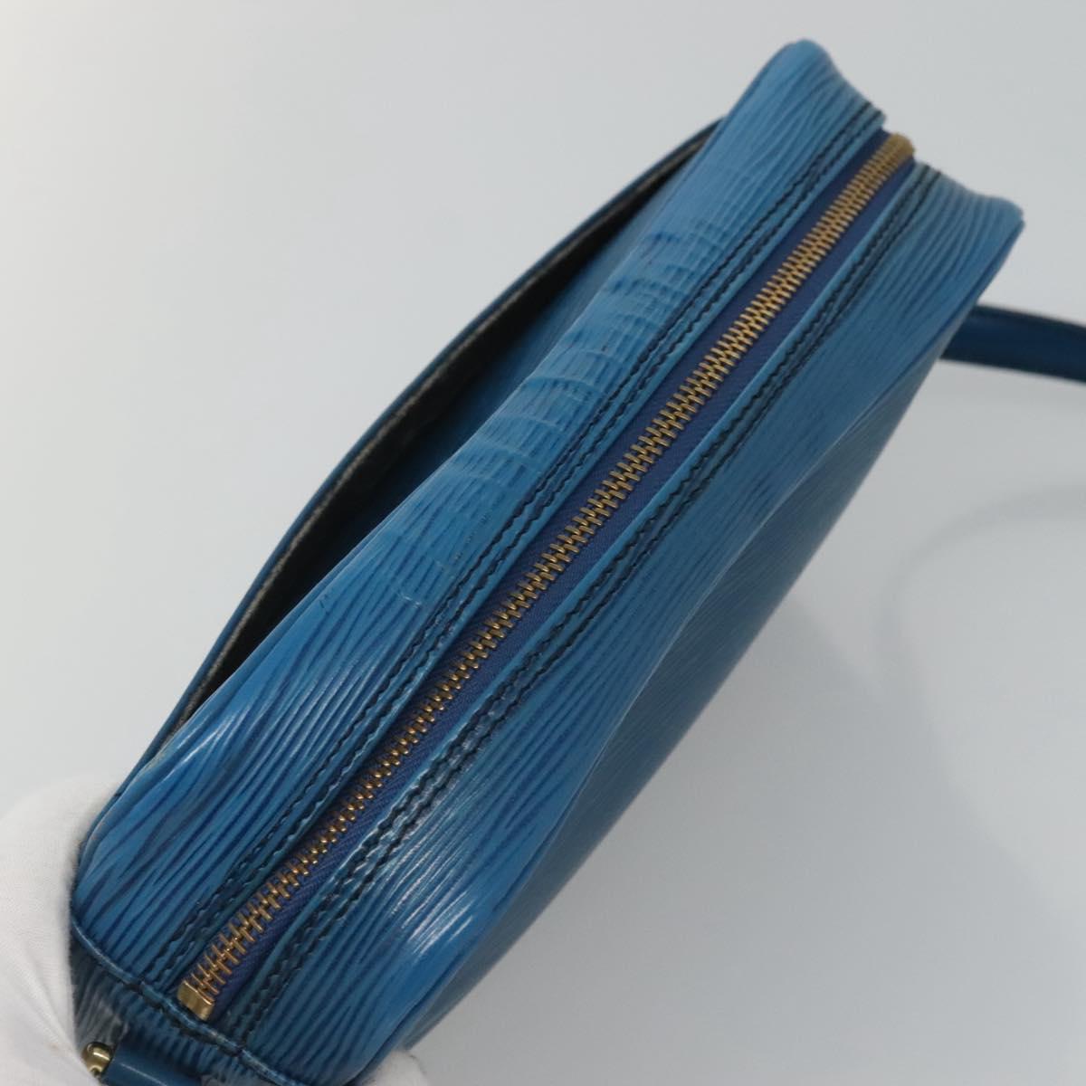 LOUIS VUITTON Epi Trocadero 23 Shoulder Bag Blue M52305 LV Auth ep9014