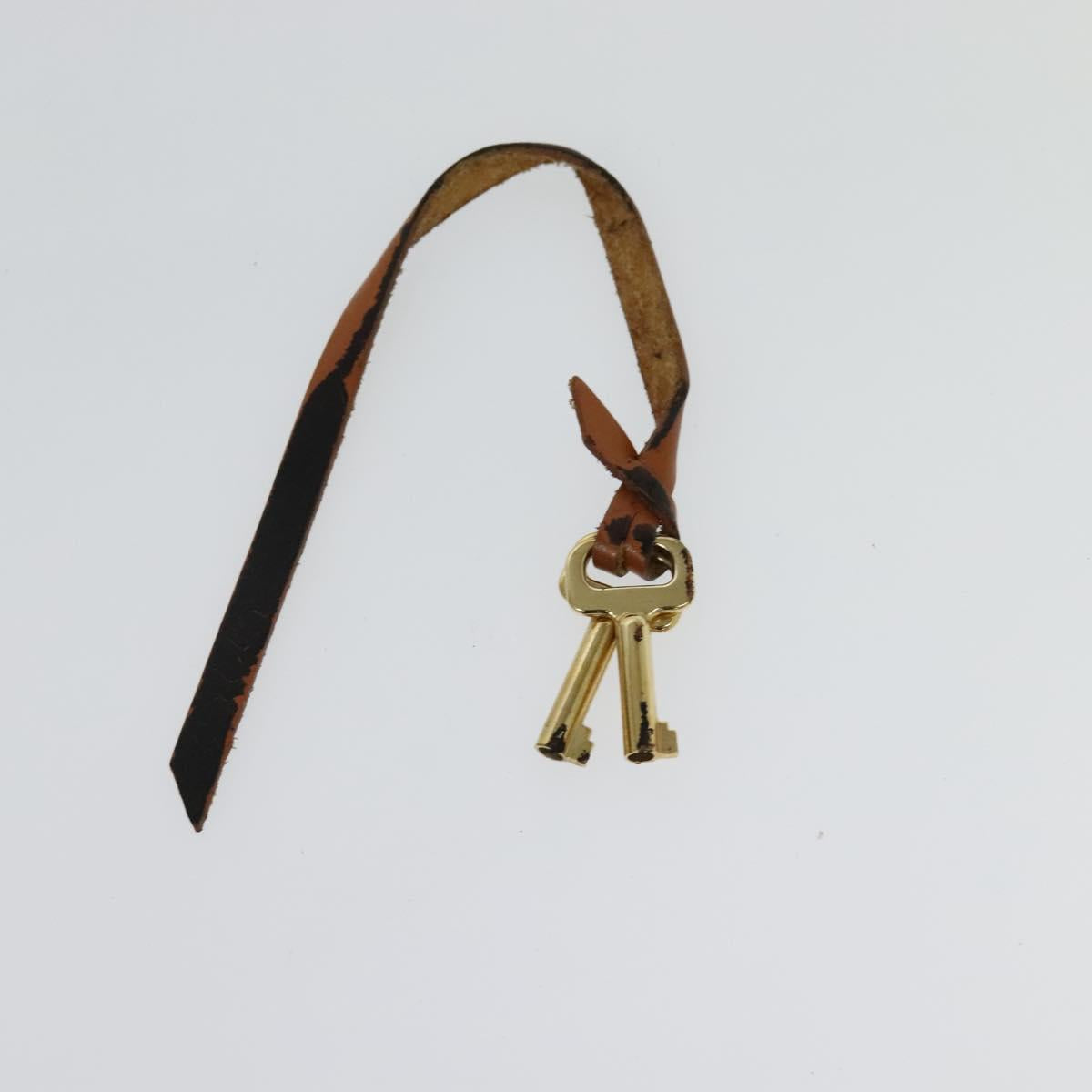 LOUIS VUITTON Epi Serviette Fermoir Business Bag Zipangu Gold M54358 Auth ep9100