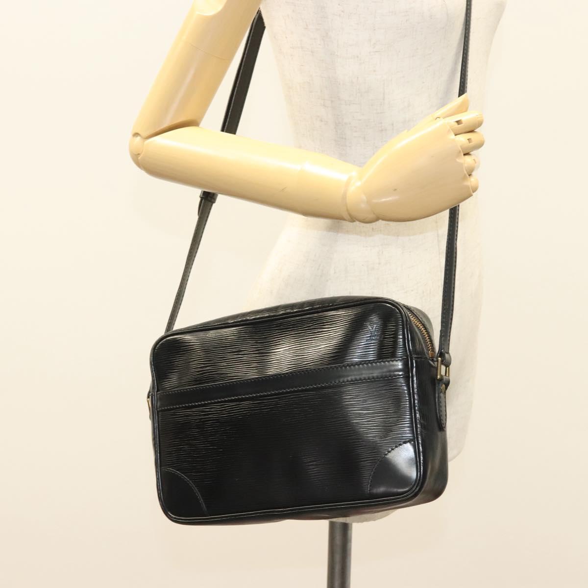 LOUIS VUITTON Epi Trocadero 27 Shoulder Bag Black M52312 LV Auth ep9241