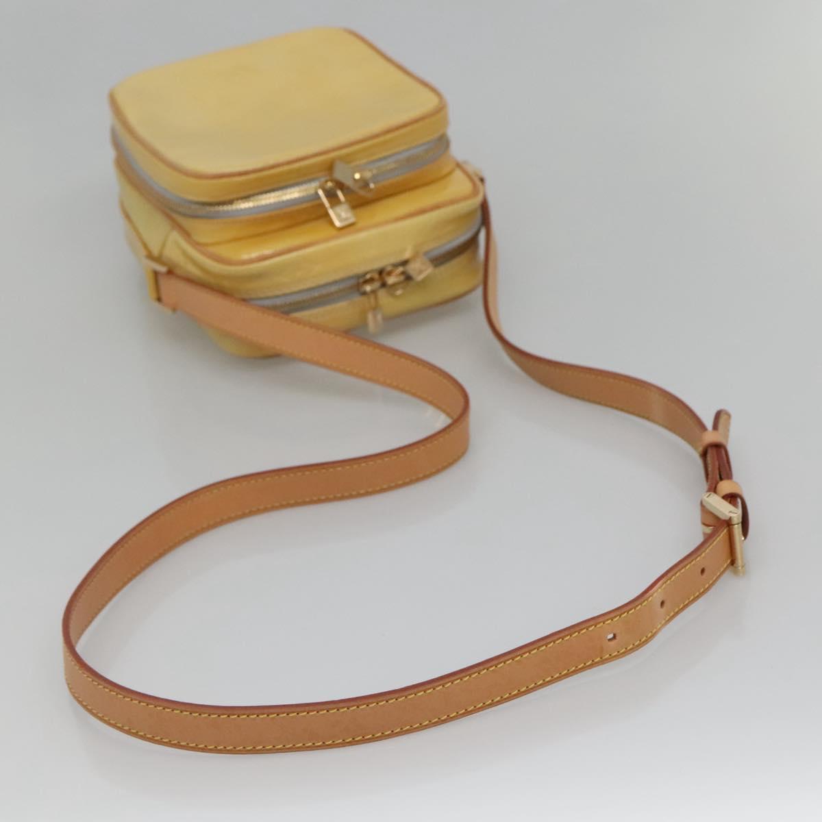 LOUIS VUITTON Monogram Vernis Wooster Shoulder Bag Gris M91036 LV Auth ep9271